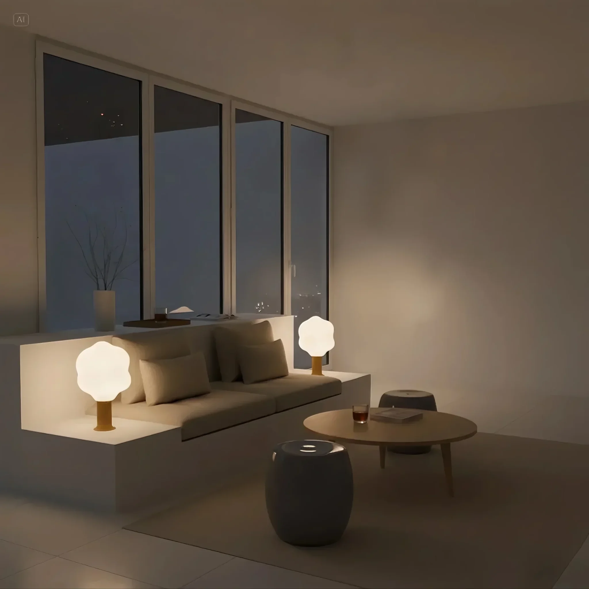 Cloud Lamp — living room1
